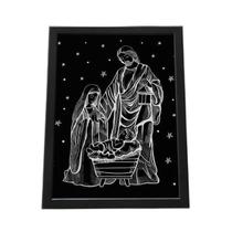 Quadro Com Moldura Religião Cristã 019 Religiao-019-M1