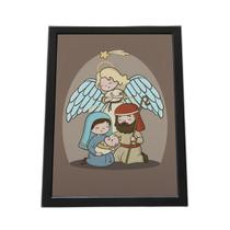 Quadro Com Moldura Religião Cristã 020 Religiao-020-M1