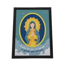 Quadro Com Moldura Religião Cristã 027 Religiao-027-M1