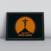 Quadro com moldura Religião Cristã 070 Religiao-070-M1 Quadro com moldura Religião Cristã 070 Religiao-070-M1