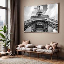 Quadro com Moldura Sala Quarto Torre Eiffel Decorativo Horizontal Grande Hall Quadro com Moldura Sala Quarto Torre Eiffel Decorativo Horizontal Grande Hall