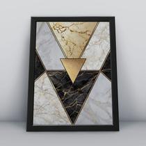 Quadro com moldura selva dourada costela de adao Quadro com moldura selva dourada costela de adao