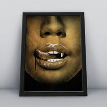 Quadro com moldura signo gemeos Quadro com moldura signo gemeos