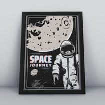 Quadro com moldura space journey