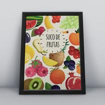 Quadro com moldura Suco 01 Quadro com moldura Suco 01