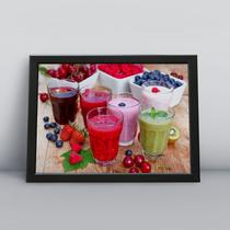 Quadro com moldura Suco 48