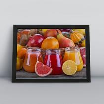 Quadro com moldura Suco 50 Quadro com moldura Suco 50