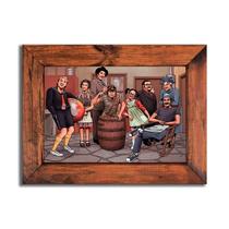 Quadro com Moldura - Turma do Chaves