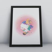 Quadro com moldura urniconio voando Ilustra-ao-43-M1 Quadro com moldura urniconio voando Ilustra-ao-43-M1