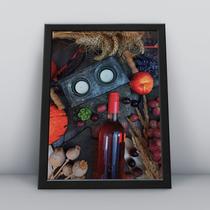 Quadro com moldura Vinho 48 Quadro com moldura Vinho 48