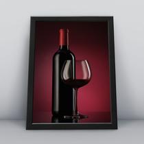 Quadro com moldura Vinho 55 Quadro com moldura Vinho 55