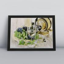 Quadro com moldura Vinho 85 Quadro com moldura Vinho 85