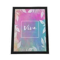 Quadro Com Moldura Viva E Sorria Quadro Com Moldura Viva E Sorria