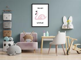 Quadro Com Moldura Você é única! Quadro Com Moldura Você é única!