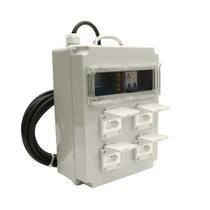 Quadro com tomadas canteiro de obras robo strahl uc-3055/01