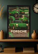 Quadro Com Vidro Porsche 911 Carrera RS com Moldura Tamanho:21cm x 30cm (A4) Quadro Com Vidro Porsche 911 Carrera RS com Moldura Tamanho:21cm x 30cm (A4)