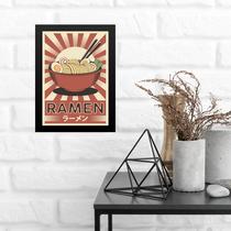 Quadro Comida Japonesa - Ramen 33x24cm