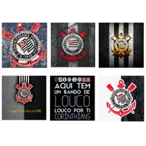 Quadro Corinthians 13x13 Mdf Decoração