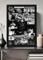 Quadro Corinthians Raça com Vidro e Moldura Preta Quadro Corinthians Raça com Vidro e Moldura Preta