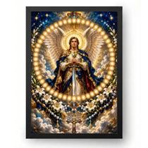 Quadro Coroa luminosa da Quaresma de São Miguel 21x30cm