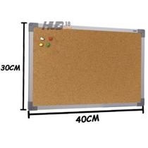 Quadro Cortiça Aviso Fotos Mural 40X30cm Mold Alumínio Stalo Quadro Cortiça Aviso Fotos Mural 40X30cm Mold Alumínio Stalo