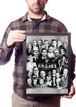 Quadro Cosa Nostra Arte Icones Da Mafia