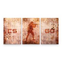 Quadro Counter Strike CS GO Decorativo Quarto Sala Quadro Counter Strike CS GO Decorativo Quarto Sala