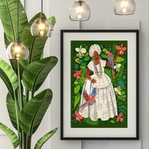 Quadro Cultura Baiana - 60X48Cm