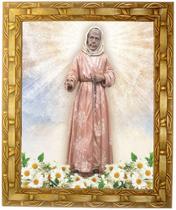 Quadro Da Beata Nhá Chica,mod. 01, Tam. 30x25cm. Angelus