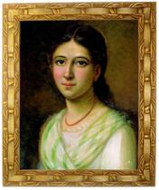 Quadro Da Beata Pauline Jericot, Mod.02, Tam30x25cm. Angelus