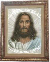 Quadro Da Face De Jesus Cristo, Mod.03, Med.53x43cm. Angelus