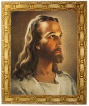 Quadro Da Face De Jesus Cristo, Mod. 13, Tam.30x25cm Angelus