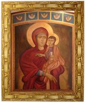Quadro Da N. Sra. Achiropita, Mod. 03, Tam. 30x24cm. Angelus Quadro Da N. Sra. Achiropita, Mod. 03, Tam. 30x24cm. Angelus
