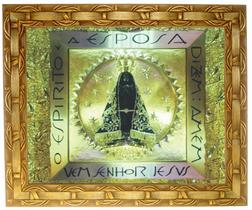 Quadro da N. Sra. Aparecida, Mod. 03, Tam. 30x25cm. Angelus