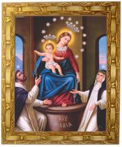 Quadro da N. Sra. Da Pompeia, Mod. 01, Tam. 30X25cm. Angelus