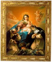 Quadro da N. Sra. Da Pompeia, Mod. 04, Tam.30X25 cm. Angelus