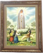 Quadro Da N. Sra. De Fátima, Mod. 02, Tam. 53x43cm. Angelus Quadro Da N. Sra. De Fátima, Mod. 02, Tam. 53x43cm. Angelus