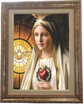 Quadro da N. Sra. De Fátima, Mod. 03, Tam. 53x43cm. Angelus