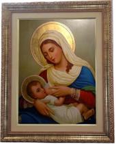 Quadro Da N. Sra. Do Leite, Mod. 03, Tam. 53x43cm. Angelus