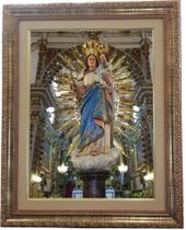 Quadro da N. Sra. Do Pilar, Mod. 01, Tam. 53x43cm. Angelus