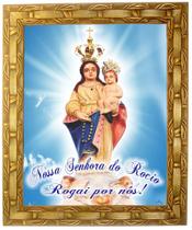 Quadro Da N. Sra. Do Rocio, Mod. 02, Tam. 30x25cm. Angelus