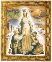 Quadro Da N. Sra. Do Trabalho, Mod. 01, Tam.30x25cm. Angelus