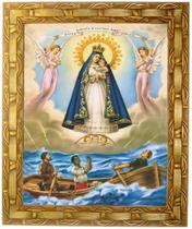 Quadro Da N. Sra. Dos Navegantes, Mod. 01, 30x25cm. Angelus