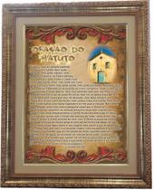 Quadro Da Oração Do Matuto, Modelo 01, Med. 53x43cm. Angelus Quadro Da Oração Do Matuto, Modelo 01, Med. 53x43cm. Angelus