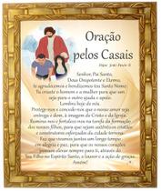 Quadro Da Oração Pelos Casais, Mod.01, Tam. 30x25cm. Angelus Quadro Da Oração Pelos Casais, Mod.01, Tam. 30x25cm. Angelus