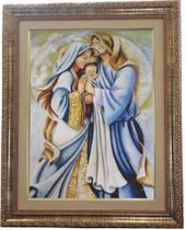 Quadro da Sagrada Família, Mod. 06, Tam. 53x43cm. Angelus Quadro da Sagrada Família, Mod. 06, Tam. 53x43cm. Angelus
