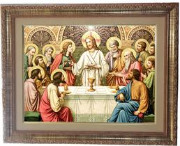 Quadro da Santa Ceia, Modelo 01, Tam. 53x43cm. Angelus