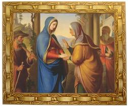 Quadro Da Santa Isabel, Mod. 02, Tam.30x25cm. Angelus