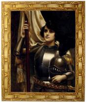 Quadro Da Santa Joana D Arc, Mod.06, Tam. 30x25cm. Angelus Quadro Da Santa Joana D Arc, Mod.06, Tam. 30x25cm. Angelus