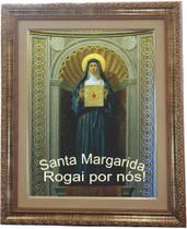 Quadro Da Santa Margarida, Mod. 01, Tam. 53X43cm. Angelus